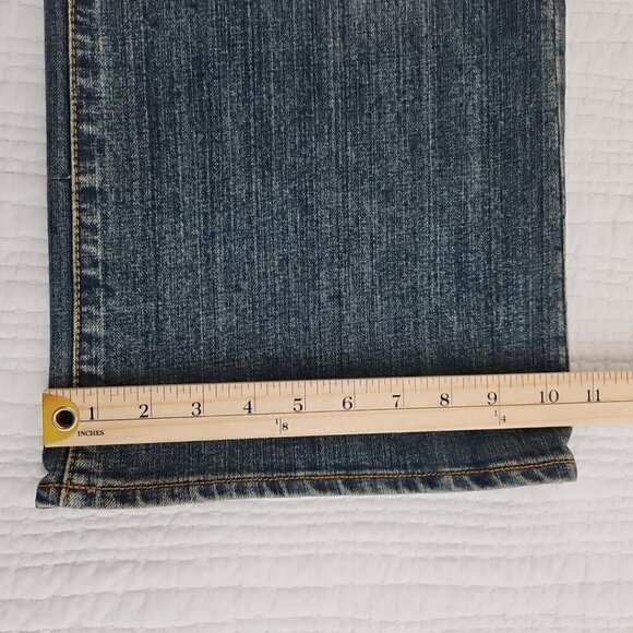 NEW Vanilla Star Jeans Women's 26 (44x32) Straight Leg Floral Embroidery NWT - Picture 8 of 13